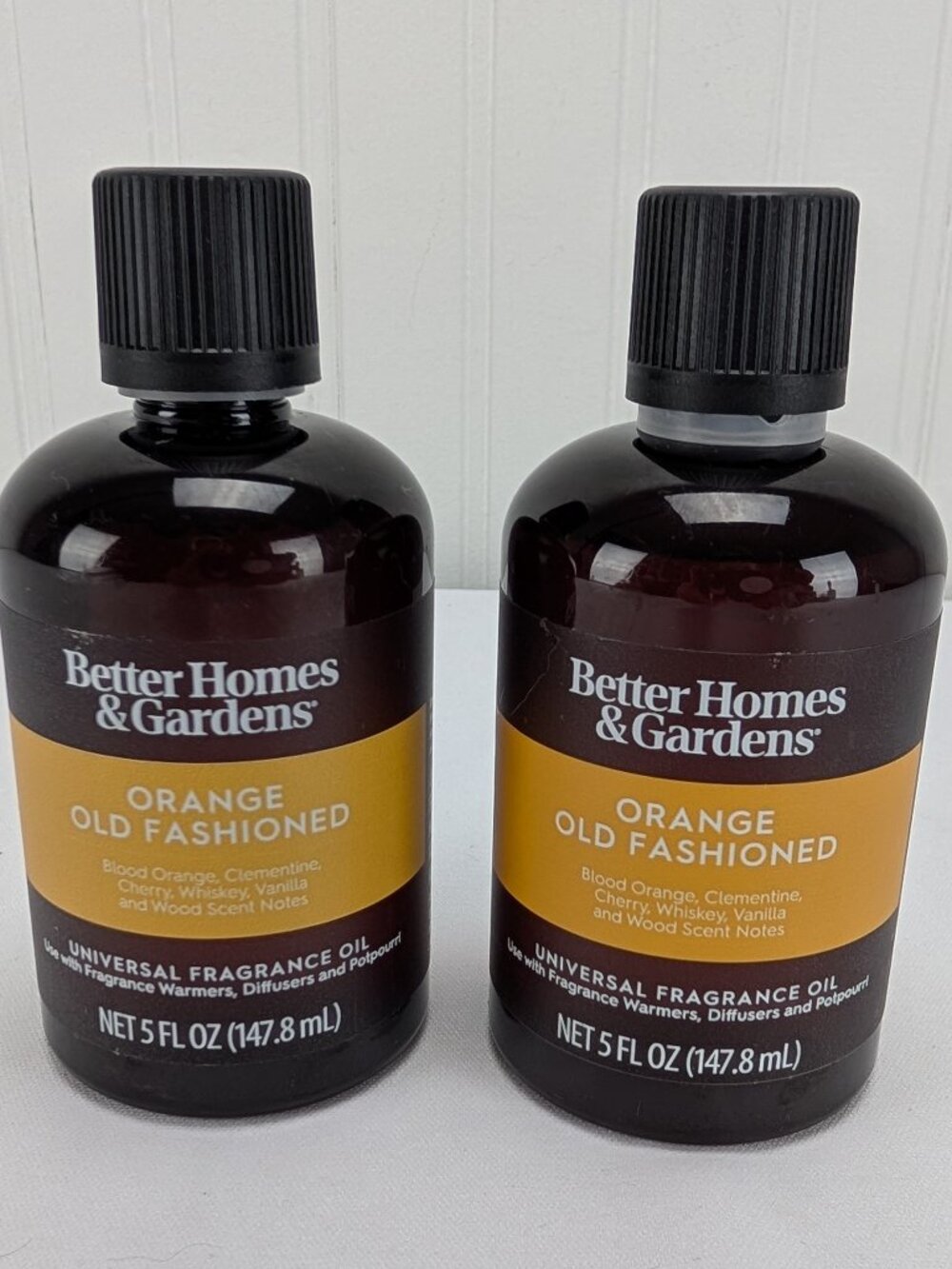 Better Homes and Gardens Orange Old Fashioned Universal Fragrance Oil 5oz Lot 2
